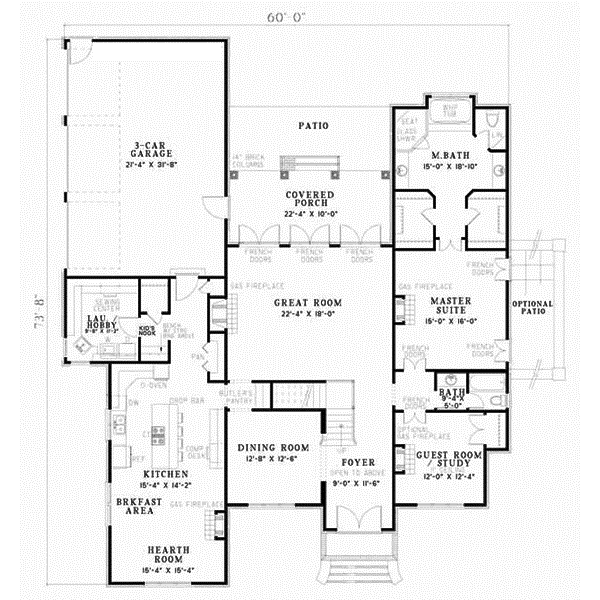 Main Floor Plan: 12-899