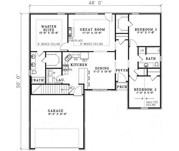 Main Floor Plan: 12-987