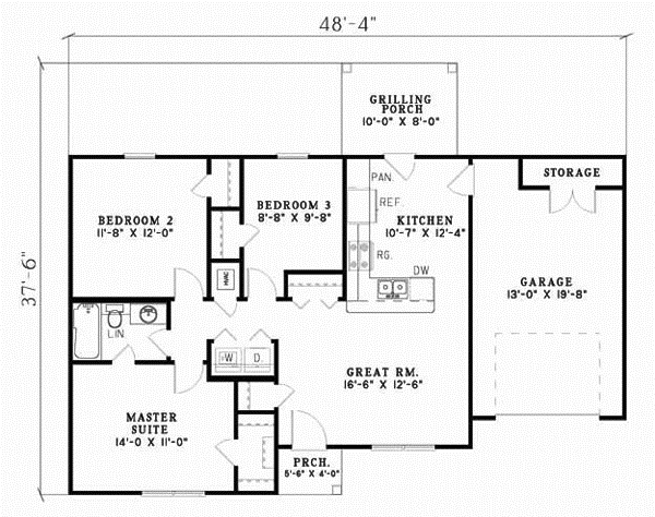 Main Floor Plan: 12-989