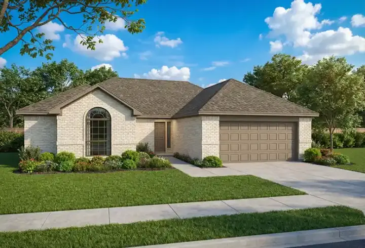 Traditional house plans 12-996 - front exterior, 1,546 sq ft, 3 bed, 2 bath house plans | Monster House Plans