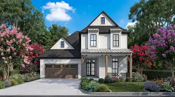 Southern house plans 122-144 - front exterior, 2,665 sq ft, 4 bed, 3 bath house plans | Monster House Plans