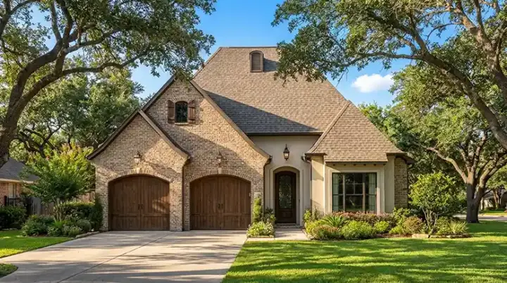 French Country house plans 122-158 - front exterior, 1,793 sq ft, 3 bed, 2 bath house plans | Monster House Plans