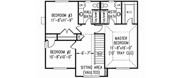 Upper/Second Floor Plan: 13-111
