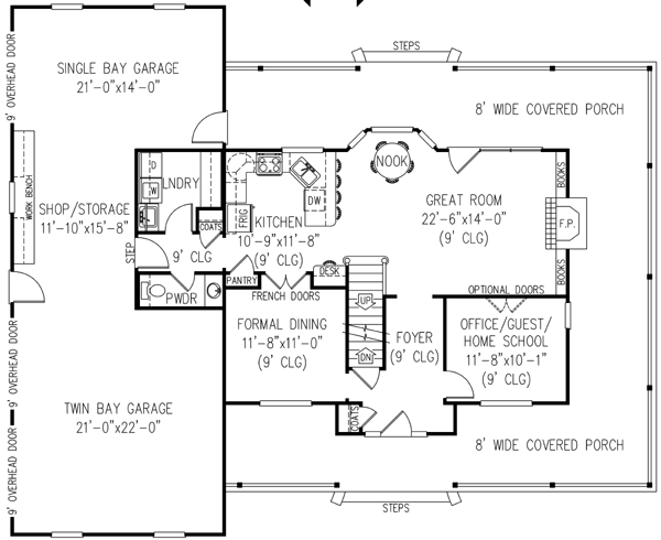 Main Floor Plan: 13-112
