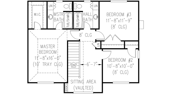 Upper/Second Floor Plan: 13-112