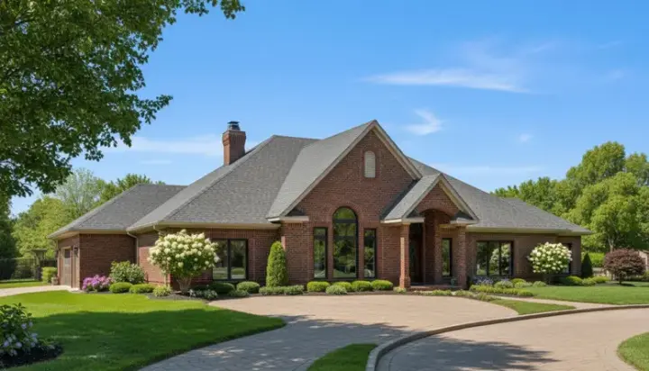 Traditional house plans 13-116 - front exterior, 2,532 sq ft, 3 bed, 3 bath house plans | Monster House Plans