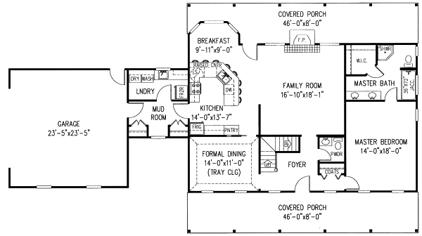 Main Floor Plan: 13-118