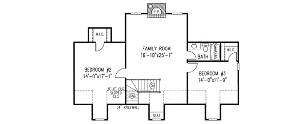 Upper/Second Floor Plan: 13-118