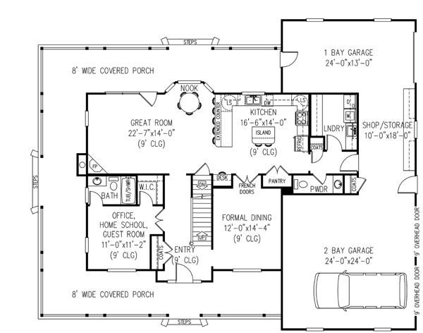 Main Floor Plan: 13-120