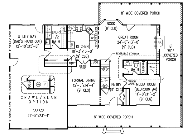 Main Floor Plan: 13-121