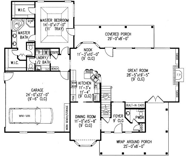 Main Floor Plan: 13-122