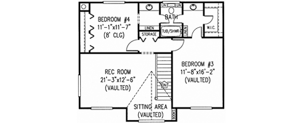 Upper/Second Floor Plan: 13-123