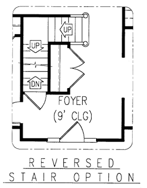 Country Style Home Design Plan: 13-125