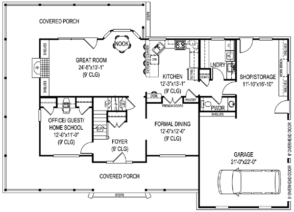 Main Floor Plan: 13-126