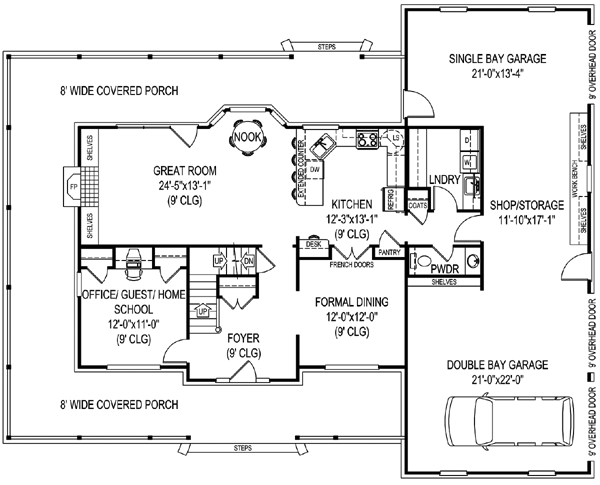 Main Floor Plan: 13-128
