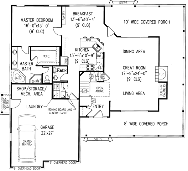 Main Floor Plan: 13-129