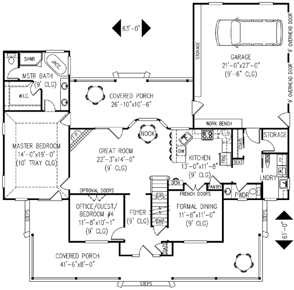 Main Floor Plan: 13-130