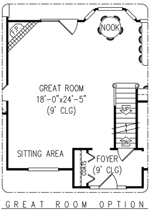 Farm Style Home Design Plan: 13-130