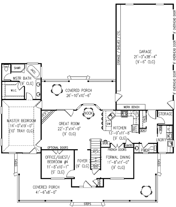Main Floor Plan: 13-131