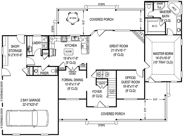 Main Floor Plan: 13-137