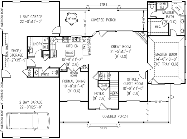 Main Floor Plan: 13-138