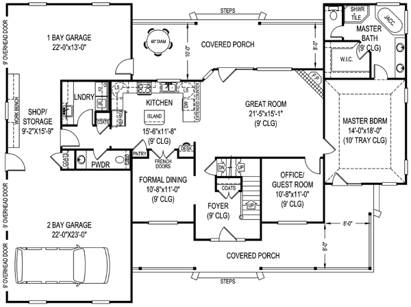 Main Floor Plan: 13-139
