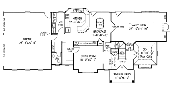 Main Floor Plan: 13-140