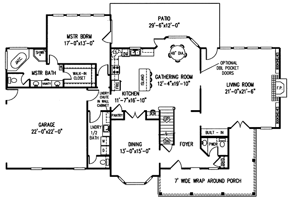 Main Floor Plan: 13-142