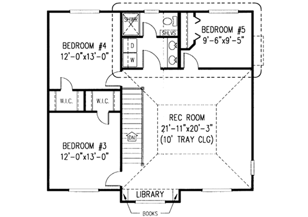 Upper/Second Floor Plan:13-143