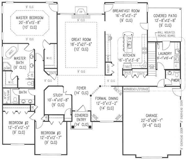 Main Floor Plan: 13-146