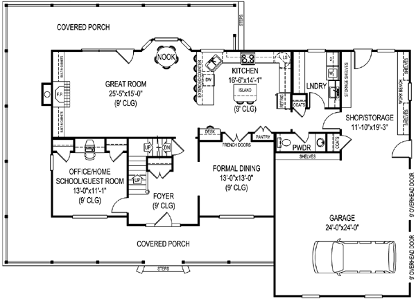 Main Floor Plan: 13-148