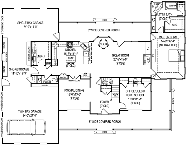 Main Floor Plan: 13-160