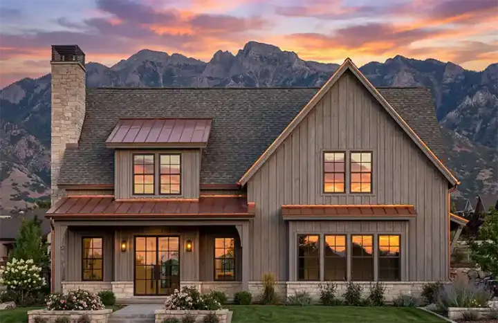 Texas Hill Country house plans 131-212 - front exterior, 3,433 sq ft, 4 bed, 3 bath house plans | Monster House Plans