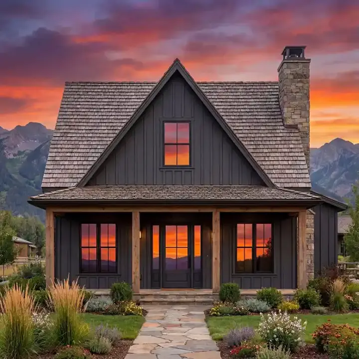 Country house plans 131-236 - front exterior, 1,487 sq ft, 3 bed, 2 bath house plans | Monster House Plans