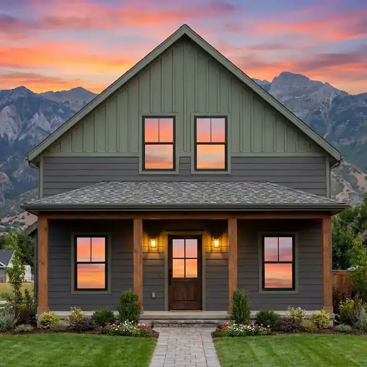 Craftsman house plans 131-263 - front exterior, 1,198 sq ft, 3 bed, 2 bath house plans | Monster House Plans
