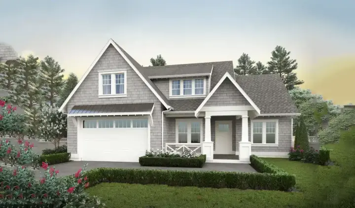 Craftsman house plans 133-201 - front exterior, 2,955 sq ft, 4 bed, 3 bath house plans | Monster House Plans