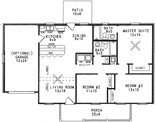 Main Floor Plan: 14-103
