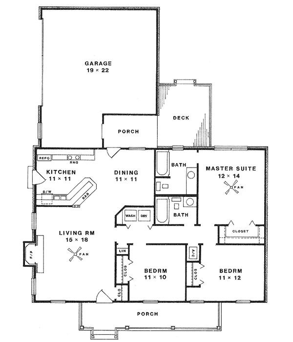 Main Floor Plan: 14-108