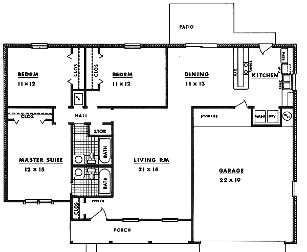 Main Floor Plan: 14-111