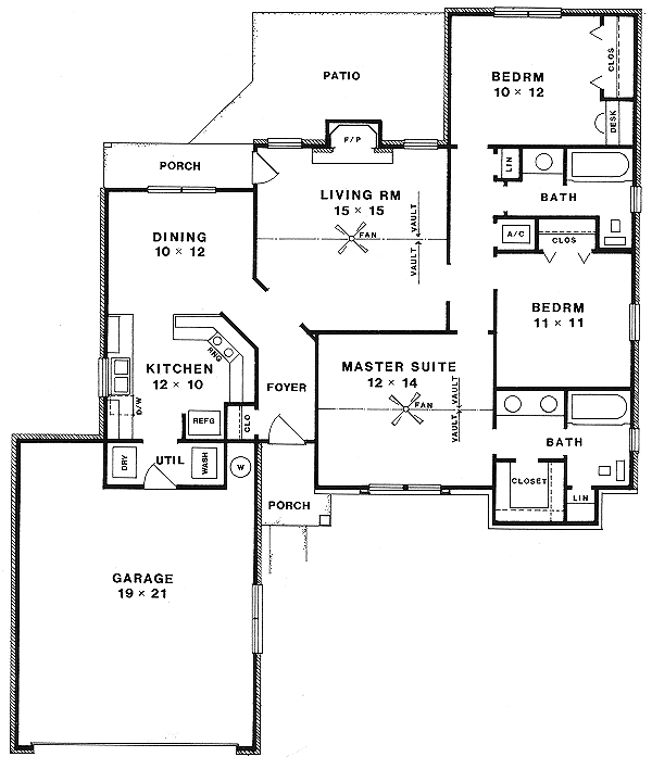 Main Floor Plan: 14-113