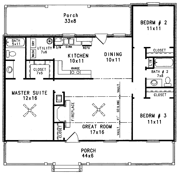 Main Floor Plan: 14-114