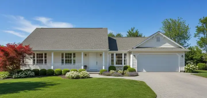 Country house plans 14-120 - front exterior, 1,439 sq ft, 3 bed, 2 bath house plans | Monster House Plans