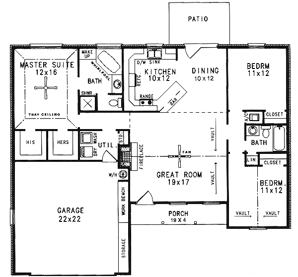 Main Floor Plan: 14-124