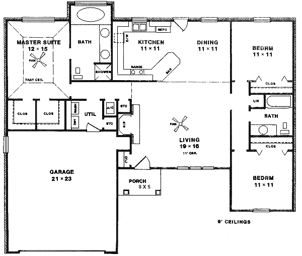 Main Floor Plan: 14-125