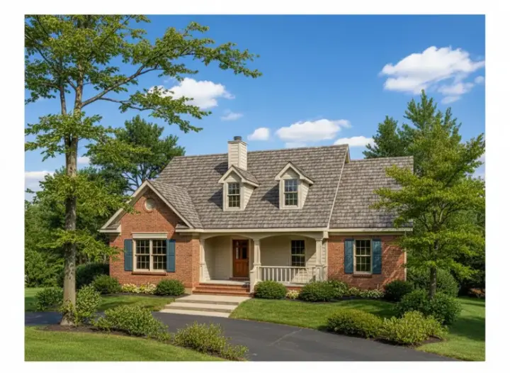 Country house plans 14-126 - front exterior, 1,495 sq ft, 3 bed, 2 bath house plans | Monster House Plans