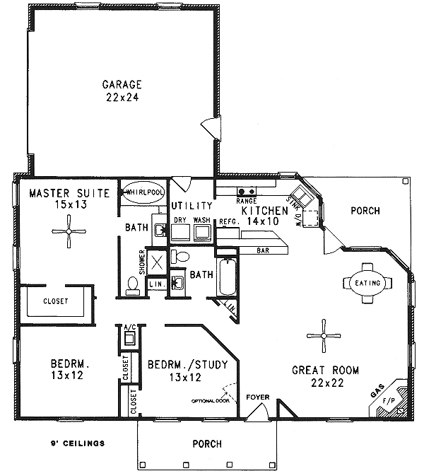 Main Floor Plan: 14-127