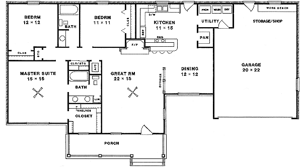 Main Floor Plan: 14-128