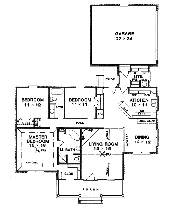 Main Floor Plan: 14-133