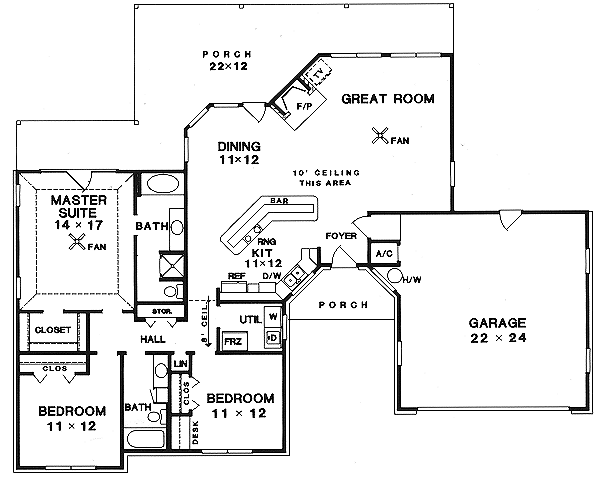 Main Floor Plan: 14-138