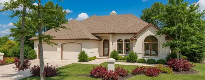 Mediterranean house plans 14-140 - front exterior, 1,680 sq ft, 3 bed, 2 bath house plans | Monster House Plans